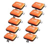 weefla Empty Naloxone Carry Case Kit, Fits 2 Pack Nasal Sprays, for Opioid Overdose Emergency, Hard Shell & Splash Resistant, High-Visibility, First Responder & Daily Use (No Naloxone), Orange, S