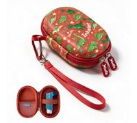 weefla Kids Empty Inhaler Protective Carry Case, Dinosaur | Cute Kids Design, Clearly Labeled, Quick Access, Hard Shell Protection, Safe Rounded Edges
