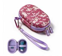 weefla Kids Empty Inhaler Protective Carry Case, Unicorn | Cute Kids Design, Clearly Labeled, Quick Access, Hard Shell Protection, Safe Rounded Edges