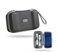 weefla Ultra Slim Travel Case for 2 Zepbound or Mounjaro Pens, Gray
