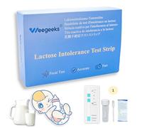 Weegeeks 1Pc Lactose Intolerance Test Strip Lactase Activity Test - Reliable, Fast, and Easy-to-Use Home Diagnostic Tool. Suitable for Various Groups of People (1)