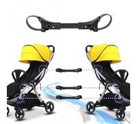 Weegeeks 3pcs Universal Stroller Connector for Twins - Side by Side Pushchair Connector, Adjustable & Compatible with Most Strollers