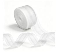 WeeGoo Nylon Drapery Wave Header Tape, 30 M/32.8 Yards Long 75 mm Wide
