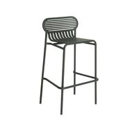 W ND Bar Stool H80 Glass Green