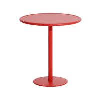 Week-End Bistro Table Round Petite Friture Bistro Table Red (Red) - 3701128130569