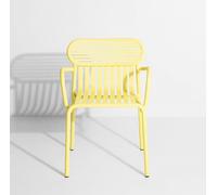 Week-End Garden Chair with Armrests Petite Friture Yellow - 3701128111810