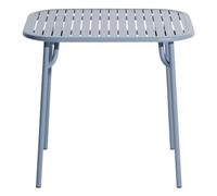 Week-end square table Light Blue one size
