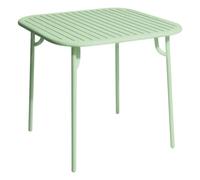 Week-end square table Pale green one size