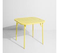 Week-End Square Table Petite Friture Yellow - 3760236189593