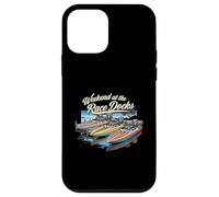 Weekend At The Race Docks Motor Boating Drag Boat Lifestyle Case for iPhone 12 mini