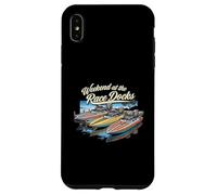 Weekend At The Race Docks Motor Boating Drag Boat Lifestyle Case for iPhone XS Max
