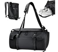 Weekend Bag - Large Volume Bag with Dry-Wet Separation, Sports Duffel Bag | For Travel, Overnight Weekend, Yoga, Business Trip, Hospital, Fitness, Workout, Boxing, Pilates