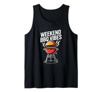 Weekend BBQ Vibes Backyard Grilling Party Tank Top