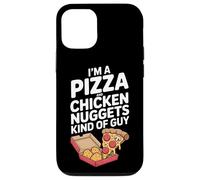 Weekend Binge Pizza And Nuggets Guy Case for iPhone 12/12 Pro