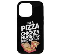 Weekend Binge Pizza And Nuggets Guy Case for iPhone 13 Pro