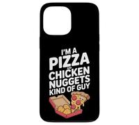 Weekend Binge Pizza And Nuggets Guy Case for iPhone 13 Pro Max