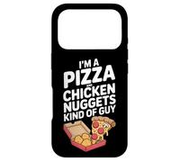 Weekend Binge Pizza And Nuggets Guy Case for iPhone 17 Pro