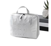Weekend Duffel Case - Utility Pouch 35x27cm, Polyester Shower Organizer | Cosmetic Accessory Storage Collection Carrier Holder, Overnight Cruise Gym Hospital Bathroom Packing Management Sol