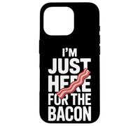 Weekend Eats I'm Just Here For The Bacon Feast Case for iPhone 16 Pro