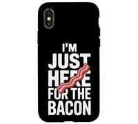 Weekend Eats I'm Just Here For The Bacon Feast Case for iPhone X/XS