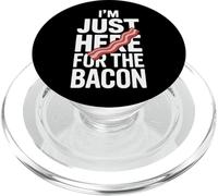 Weekend Eats I'm Just Here For The Bacon Feast PopSockets PopGrip for MagSafe