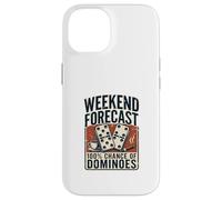 Weekend Forecast 100% Chance of Dominoes Domino Case for iPhone 14