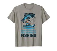 Weekend Forecast 100% Chance of Fishing Design T-Shirt