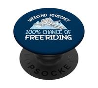 Weekend Forecast 100% Chance Of Freeriding PopSockets Adhesive PopGrip