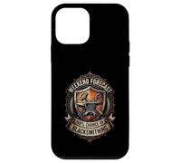 Weekend Forecast 100 Percent Chance Of Blacksmithing Humor Case for iPhone 12 mini