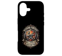 Weekend Forecast 100 Percent Chance Of Blacksmithing Humor Case for iPhone 17