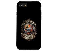 Weekend Forecast 100 Percent Chance Of Blacksmithing Humor Case for iPhone SE (2020) / 7/8
