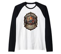 Weekend Forecast 100 Percent Chance of Blacksmithing Humor Raglan Baseball Tee