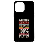 Weekend Forecast 100 Percent Chance of Pilates Case for iPhone 13 Pro Max