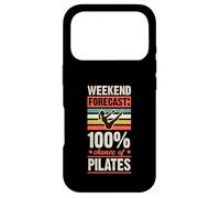Weekend Forecast 100 Percent Chance of Pilates Case for iPhone 17 Pro