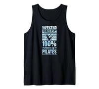 Weekend Forecast 100 Percent Chance of Pilates Tank Top