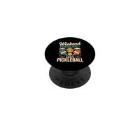 Weekend Forecast 100 Percent Pickleball Fun PopSockets Adhesive PopGrip
