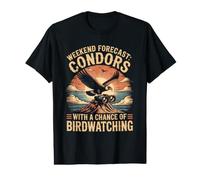 Weekend Forecast Condors with a Chance of Birdwatching Value Graphic T-Shirt