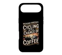 Weekend Forecast Cycling With a Chance of Sprints Track Bike Case for iPhone Air