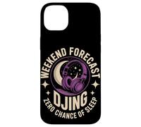 Weekend Forecast DJing With Zero Chance Of Sleep DJ Case for iPhone 14 Plus