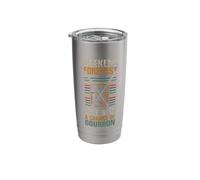 Weekend Forecast Golf with A Chance of Bourbon Golf Player Stainless Steel Insulated Tumbler