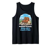 Weekend Forecast: Hiking and Beer, Fun Adventure Tank Top