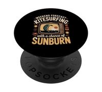 Weekend Forecast Kitesurfing With A Chance Of Sunburn PopSockets Adhesive PopGrip