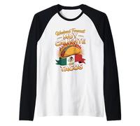 Weekend Forecast Muy Caliente Con Tacos Raglan Baseball Tee