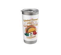 Weekend Forecast Muy Caliente Con Tacos Stainless Steel Insulated Tumbler
