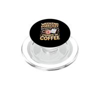 Weekend Forecast Phlebotomy With a Chance of Coffee PopSockets PopGrip for MagSafe