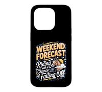 Weekend Forecast Riding With a Chance of Falling Off Case for iPhone 15 Pro