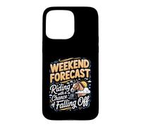 Weekend Forecast Riding With a Chance of Falling Off Case for iPhone 15 Pro Max