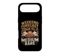 Weekend Forecast Steak With Medium Rare Beef BBQ Case for iPhone Air