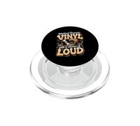 Weekend Forecast Vinyl With a Chance of Loud Records Music PopSockets PopGrip for MagSafe