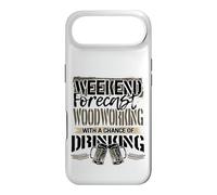 Weekend Forecast Woodworking Chance of Drinking Woodworker Case for iPhone Air